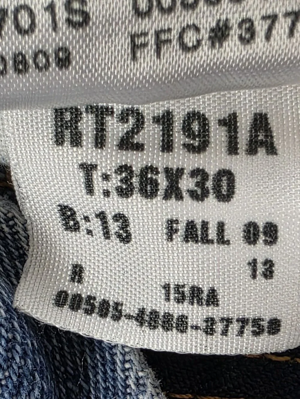 Levi's Classic 505 Regular Fit Jeans 36X30